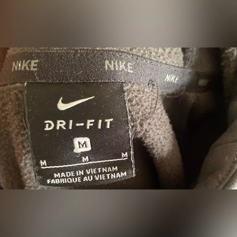 Gray Nike hoodie